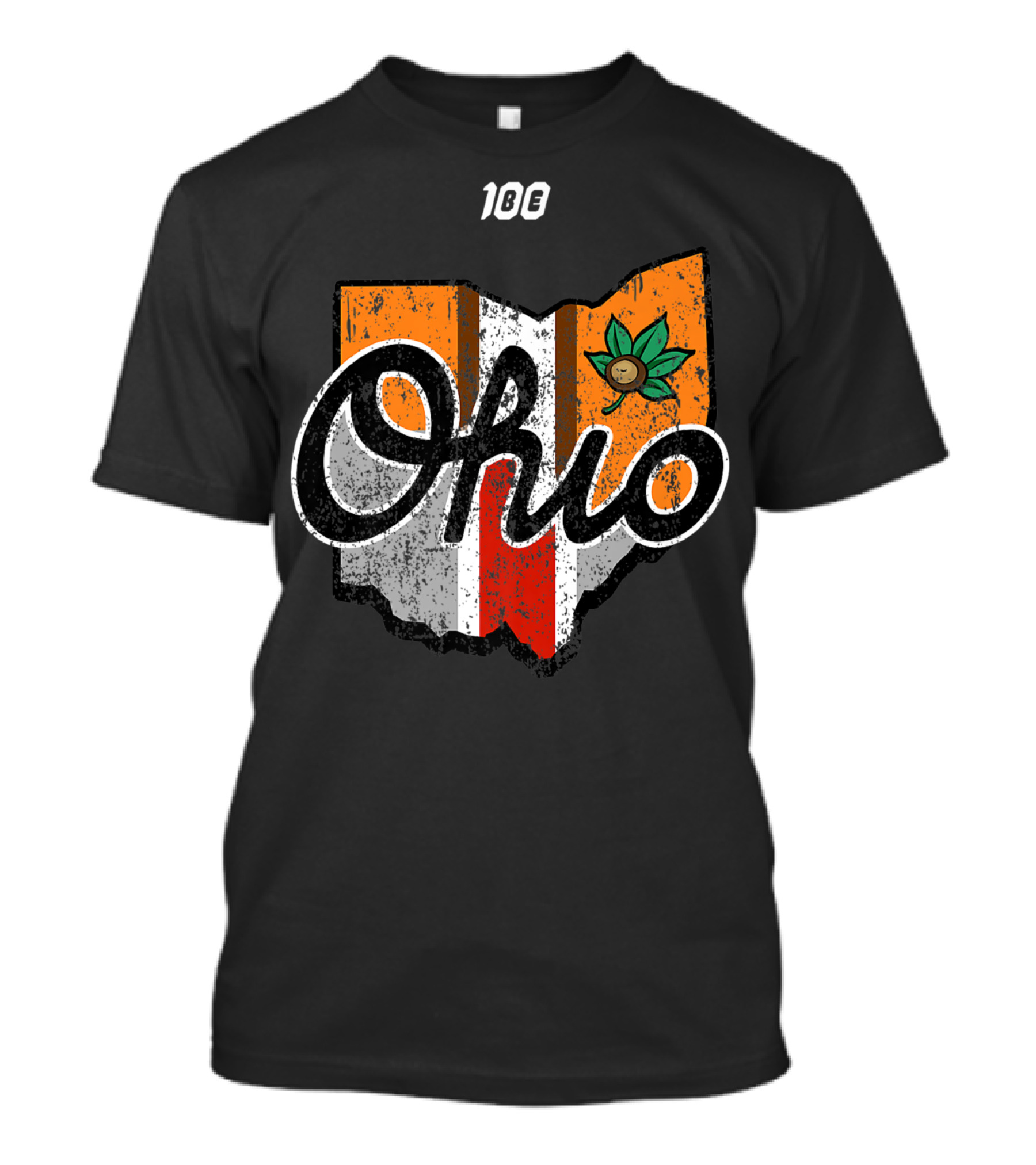 Ohio Buckeye State Pride Football Fan Gear T-Shirt