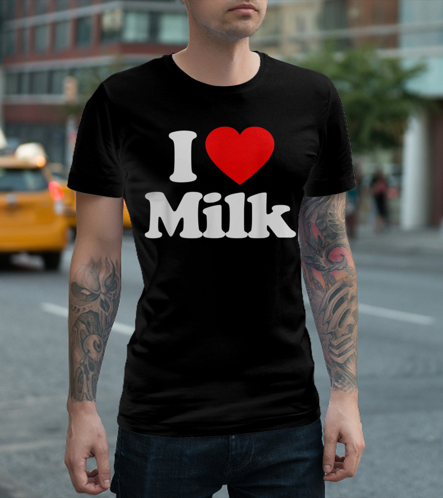 I Heart Milk T-Shirt