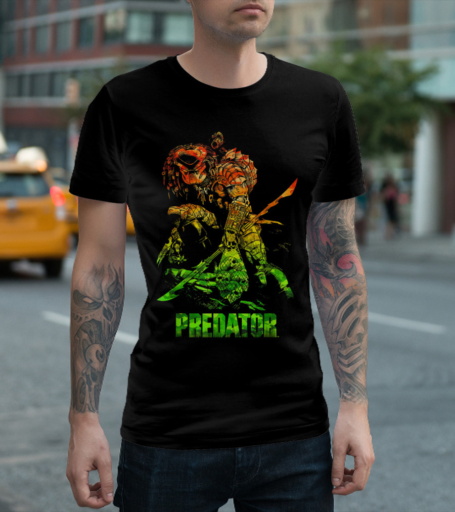 Predator Camo Hunter Armor Warrior T-Shirt