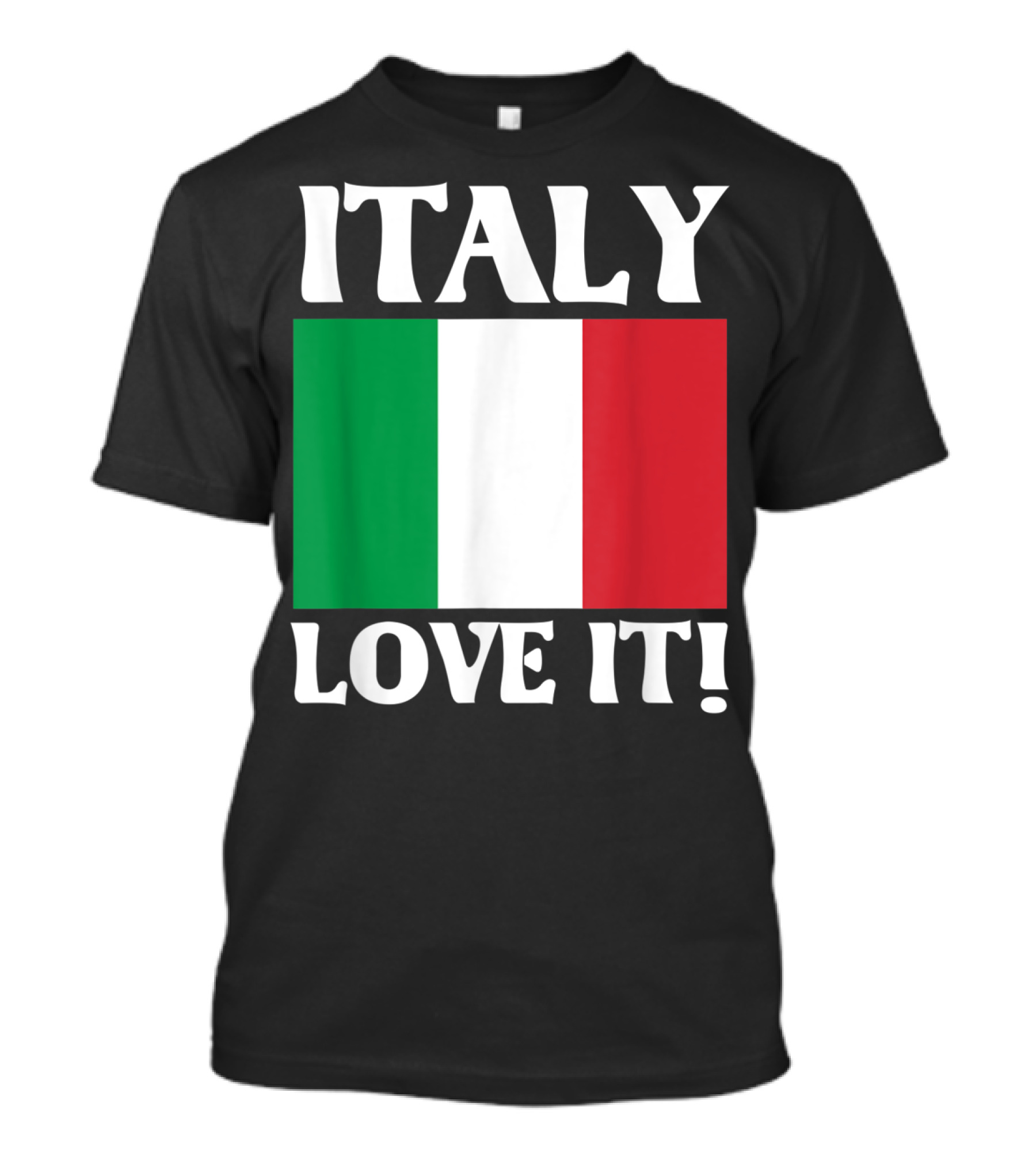 Italy Flag Love It T-Shirt