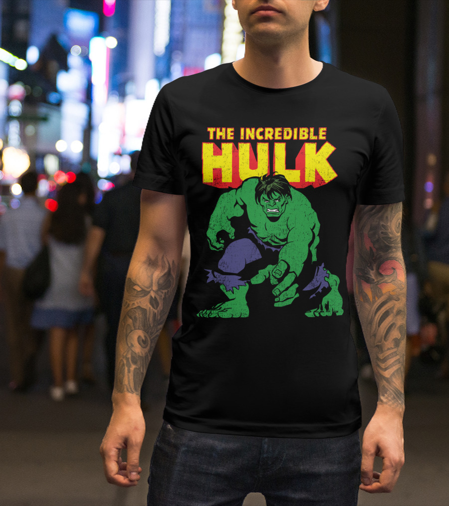 The Incredible Hulk Classic Marvel T-Shirt