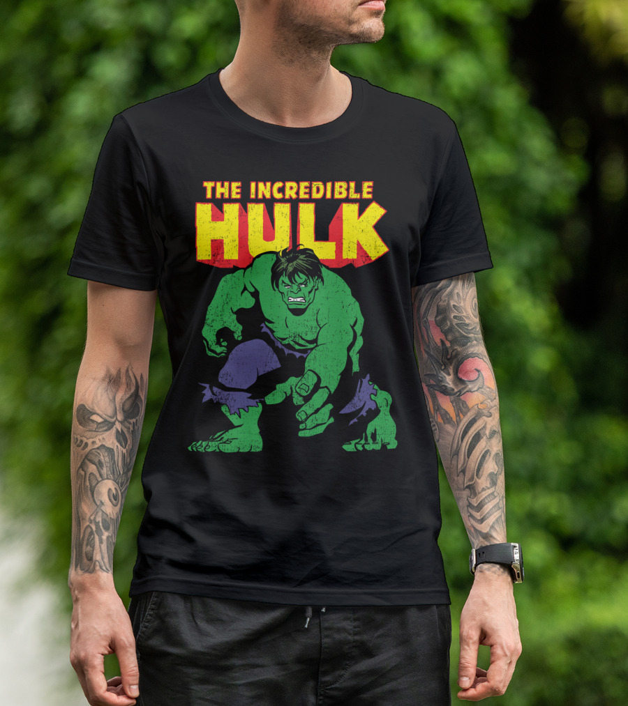 The Incredible Hulk Classic Marvel T-Shirt