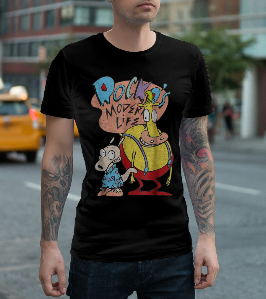 Nickelodeon Rocko's Modern Life Rocko And Heffer T-Shirt