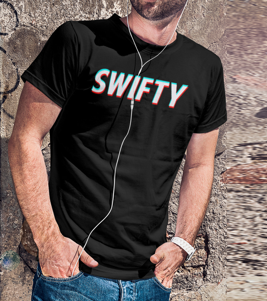 SWIFTY Name Nickname 3D Effect T-Shirt