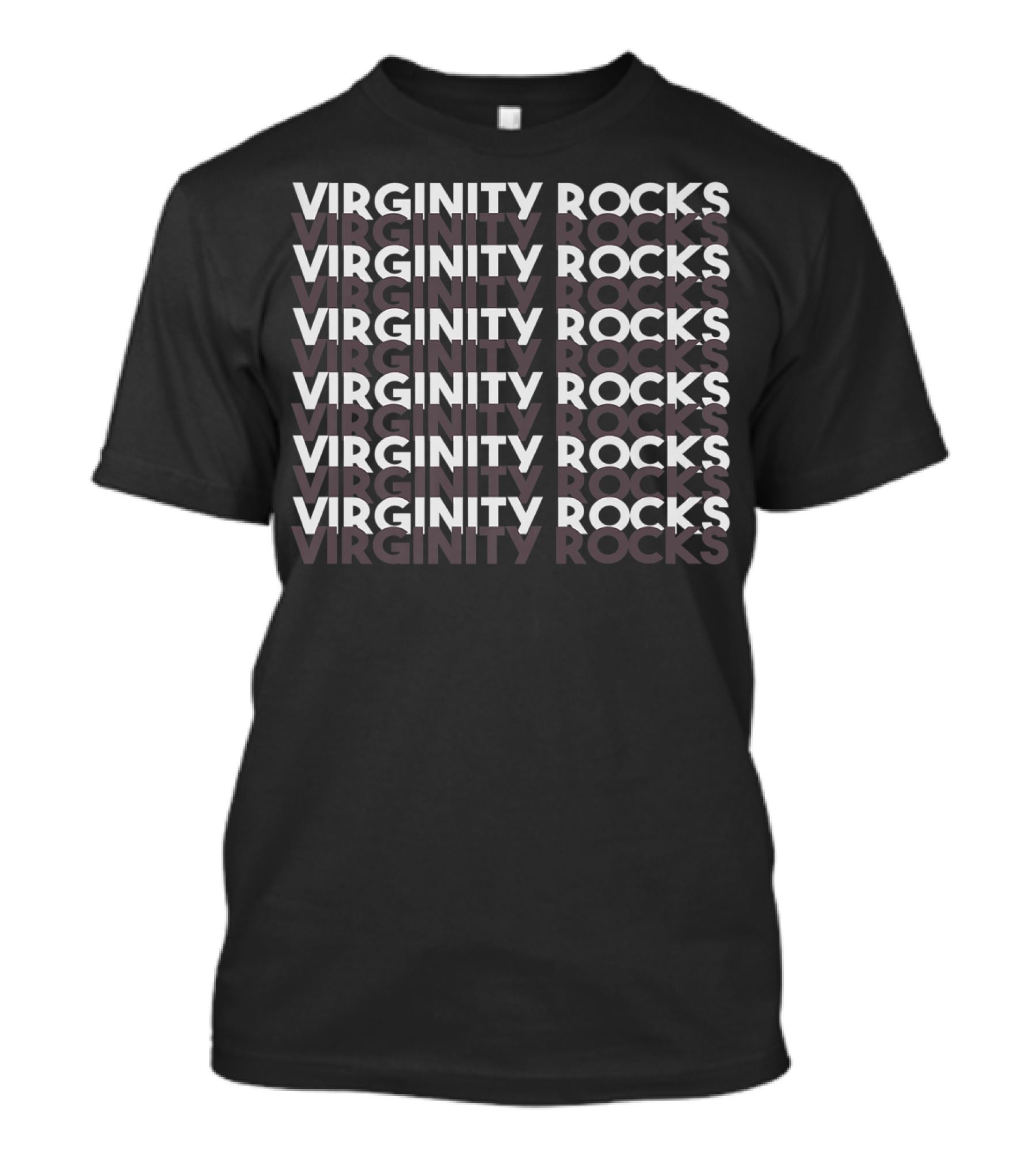 Virginity Rocks Danny Duncan Repeated Pattern P8 T-Shirt
