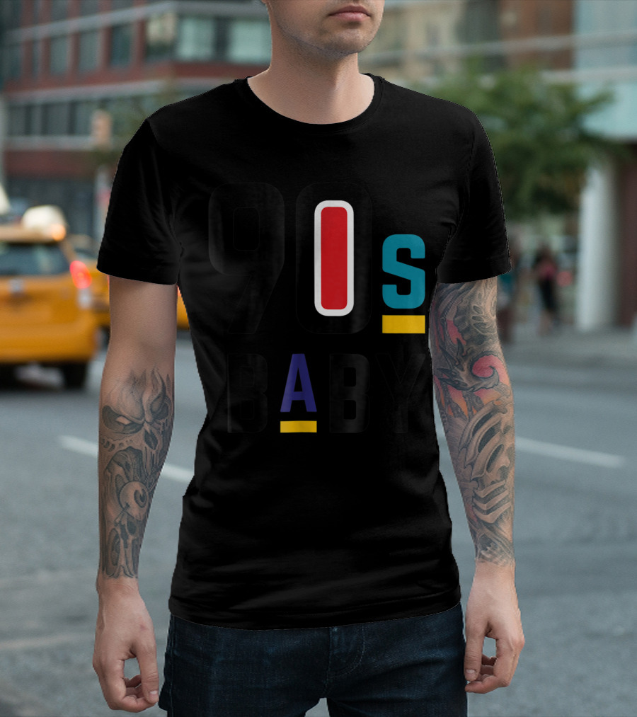 Born In The 90S Baby 90S Party Vibes T-Shirt