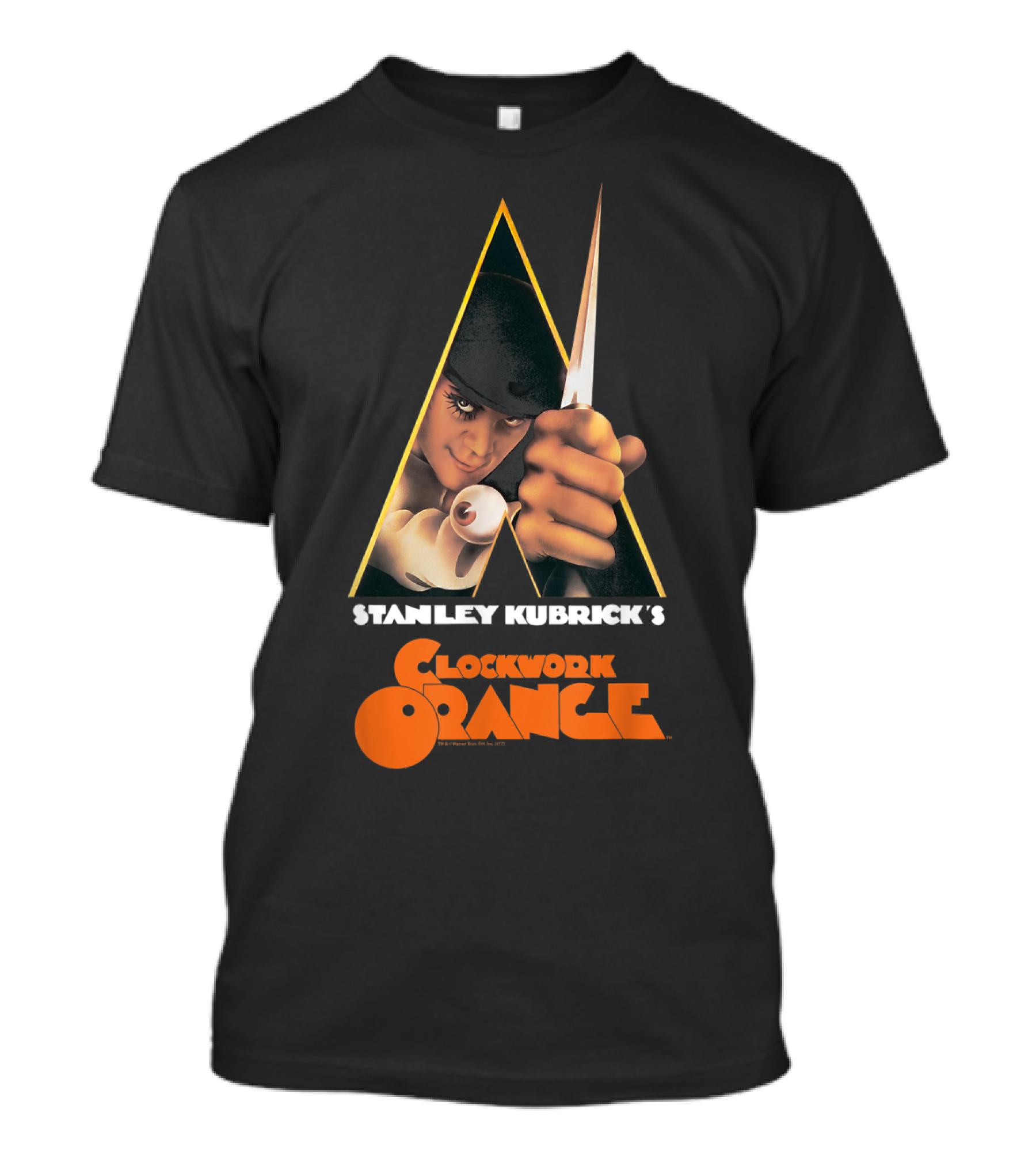 Stanley Kubrick's Clockwork Orange Alex Bold A Knife T-Shirt