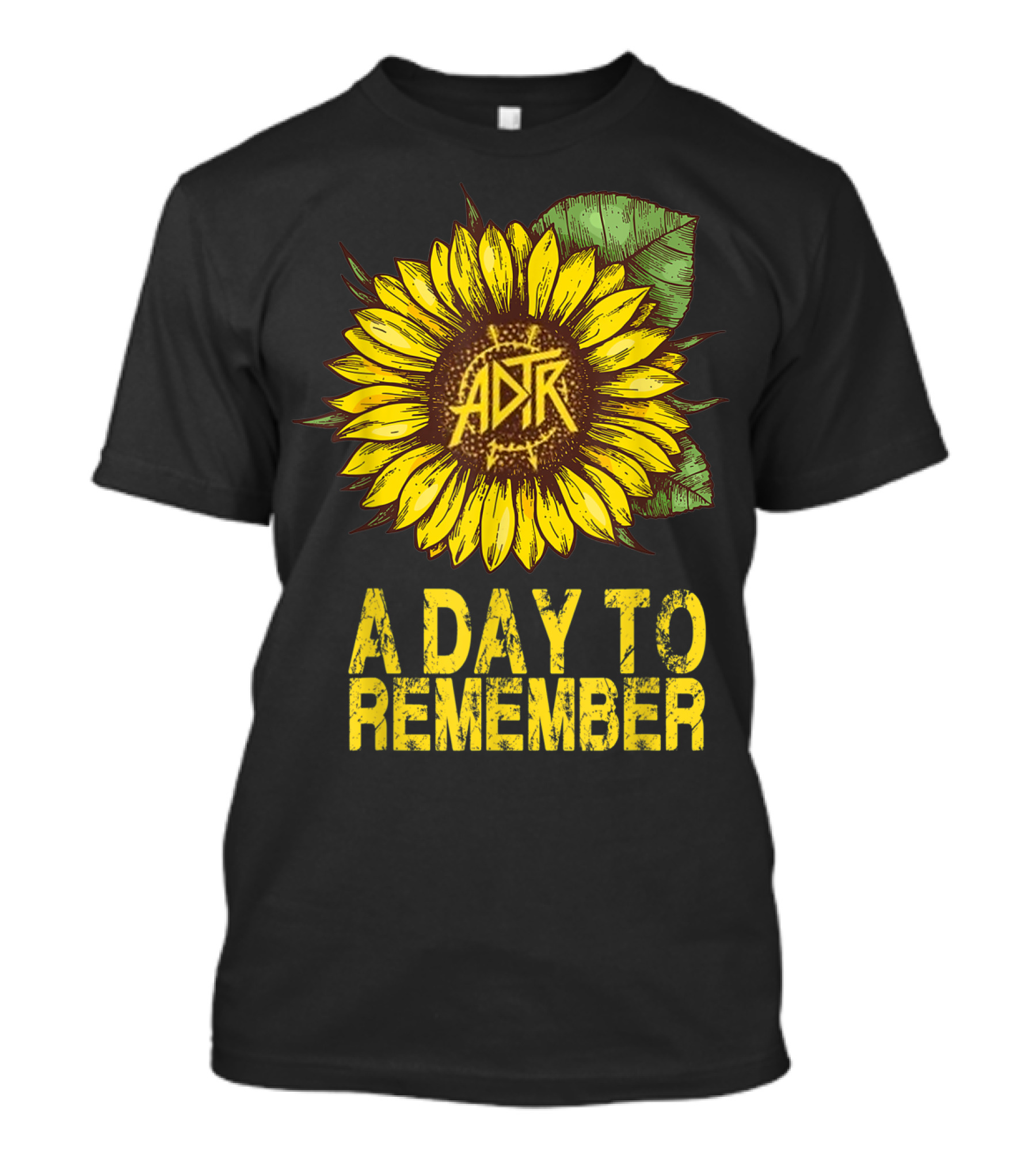 A Day To Remember ADTR Sunflower T-Shirt