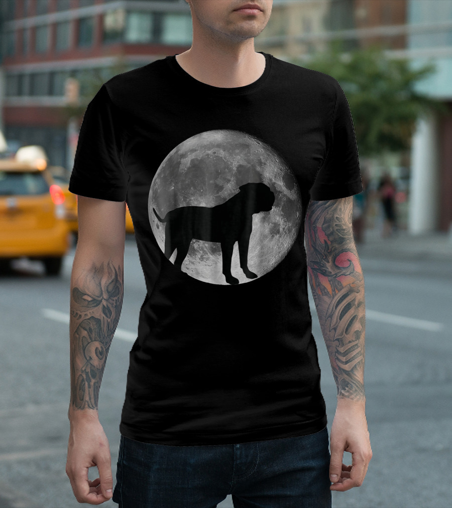 American Bulldog Moon T-Shirt