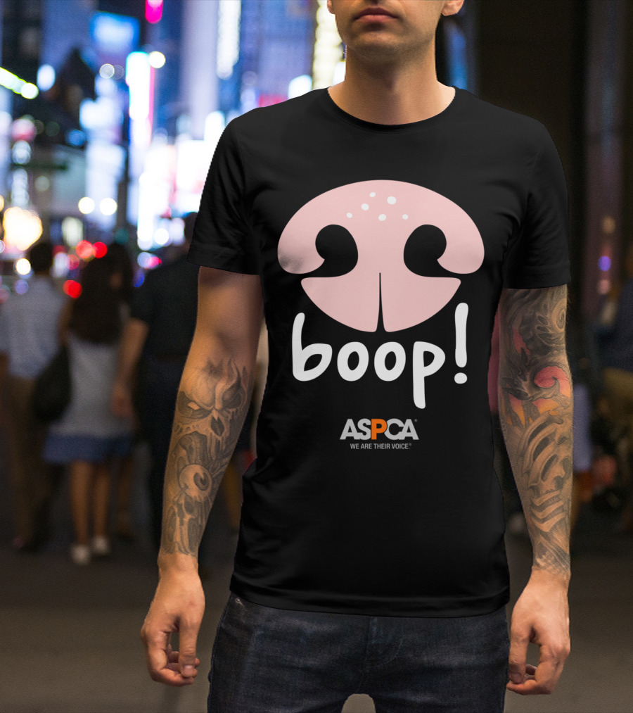 ASPCA Boop Nose We Are Their Voice T-Shirt