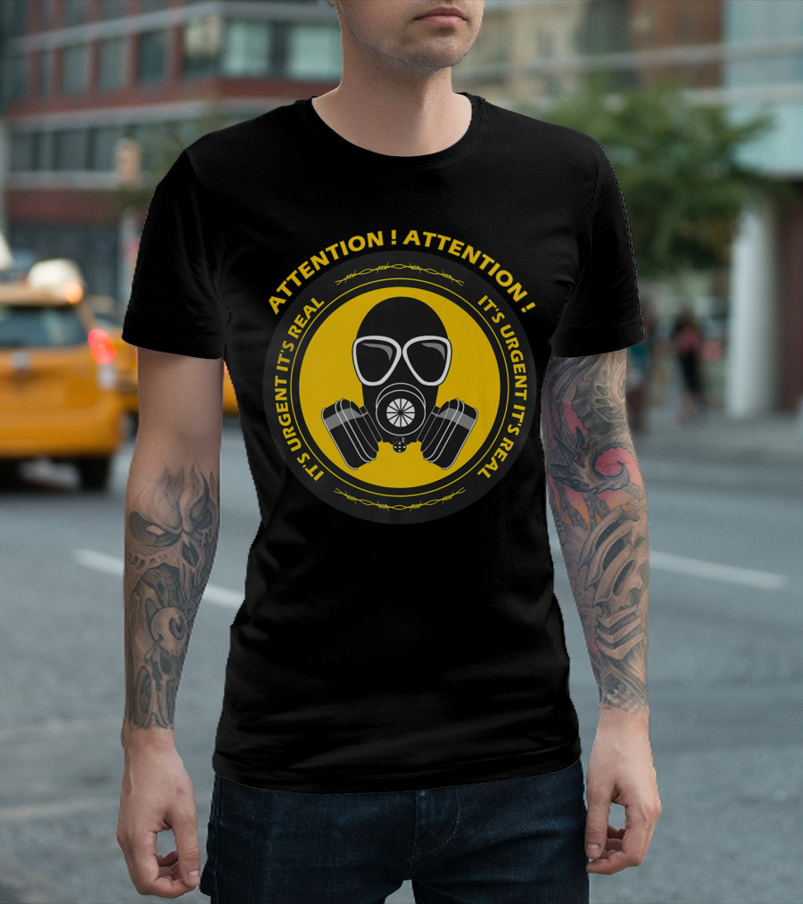 Attention Attention Shinedown Metal Urgent It's Real T-Shirt
