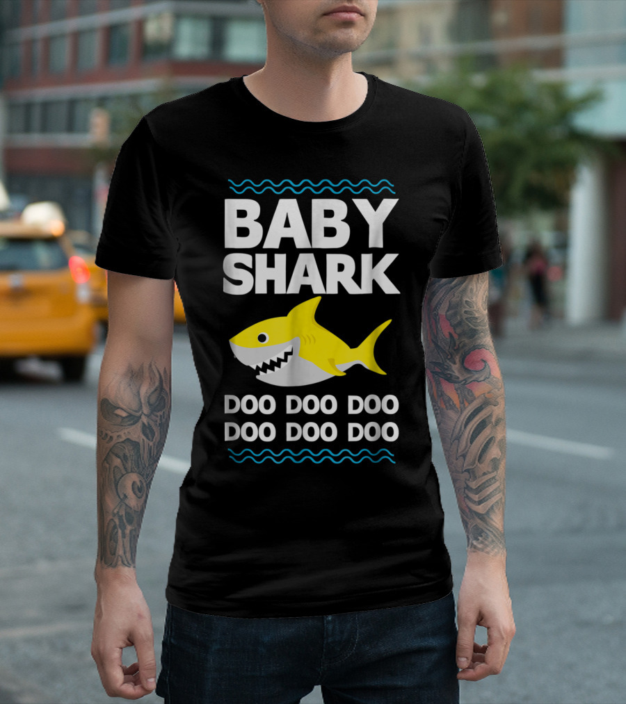 Baby Shark Doo Doo Doo Daddy Mommy Brother T-Shirt