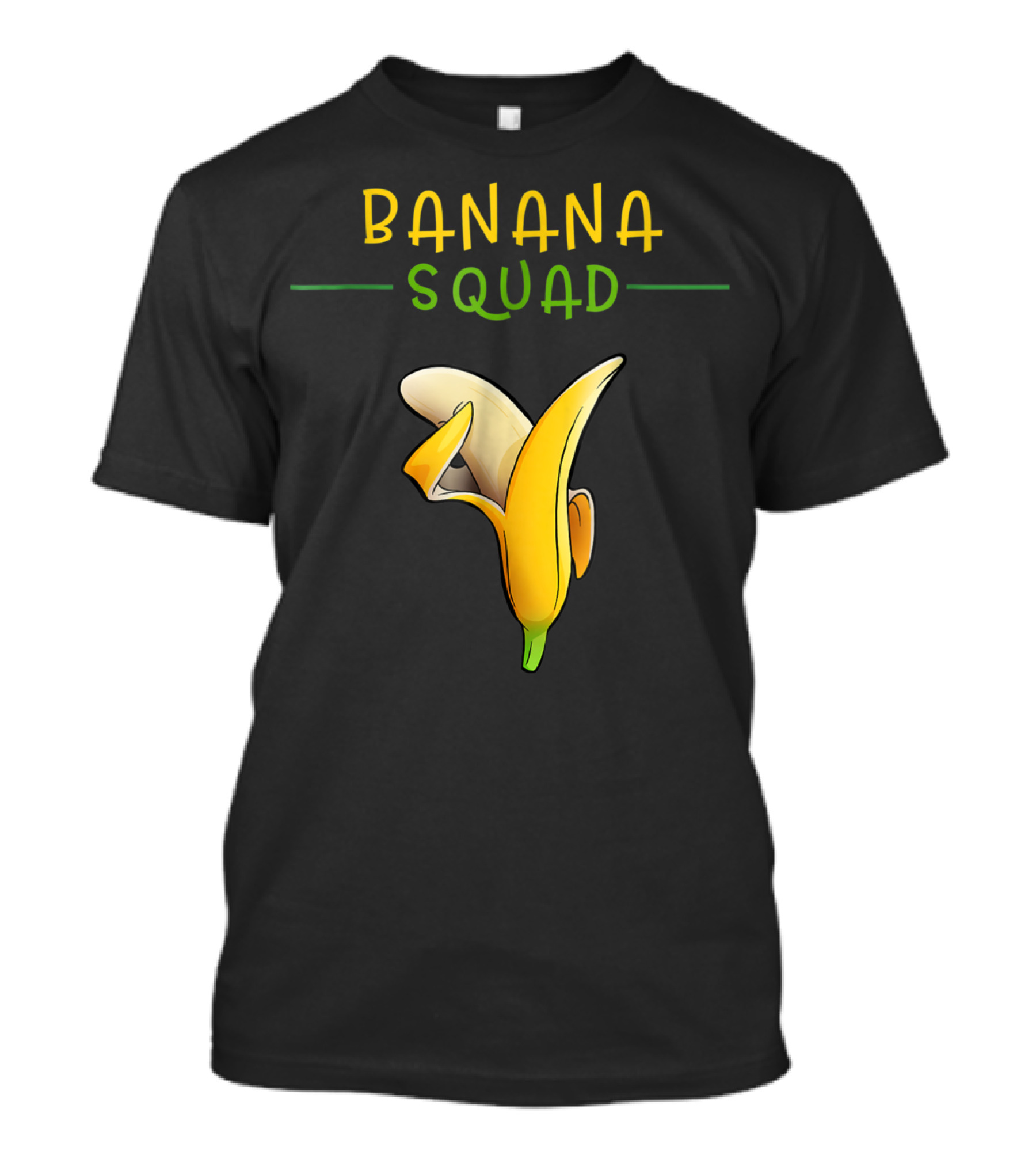 Banana Squad Funny Dabbing Banana Food Dab T-Shirt