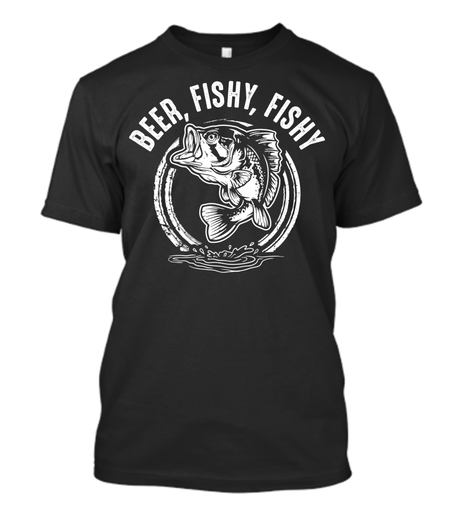 Beer Fishy Fishy Bass Jumping 21731 T-Shirt