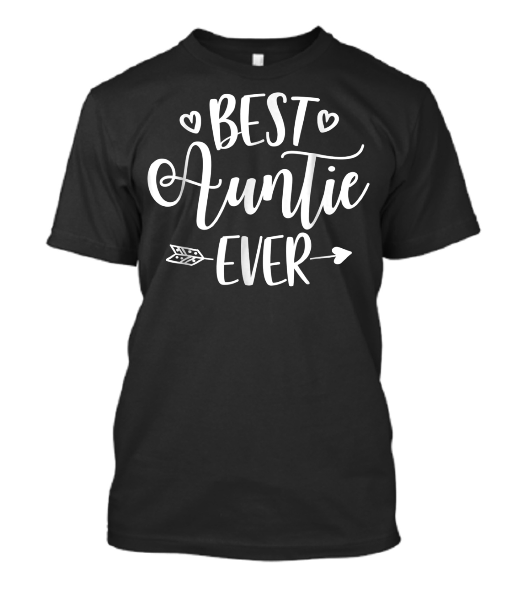 BEST AUNTIE EVER GRATITUDE CUTEST AUNT WITH HEARTS AND ARROW T-Shirt