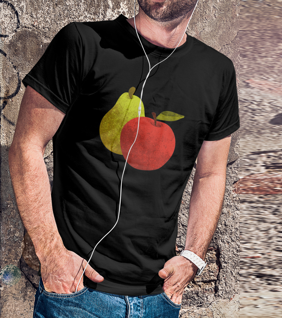 Apple And Pear Fruit Duo 1308025 T-Shirt