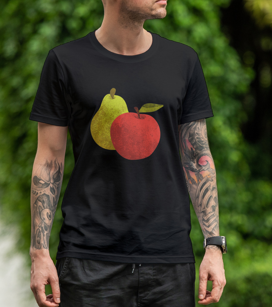 Apple And Pear Fruit Duo 1308025 T-Shirt