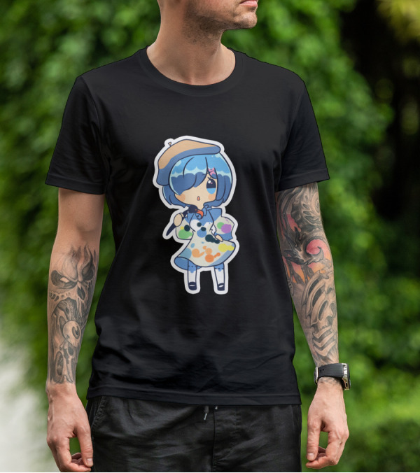 Rem Chibi Art Painter Style 923986 T-Shirt