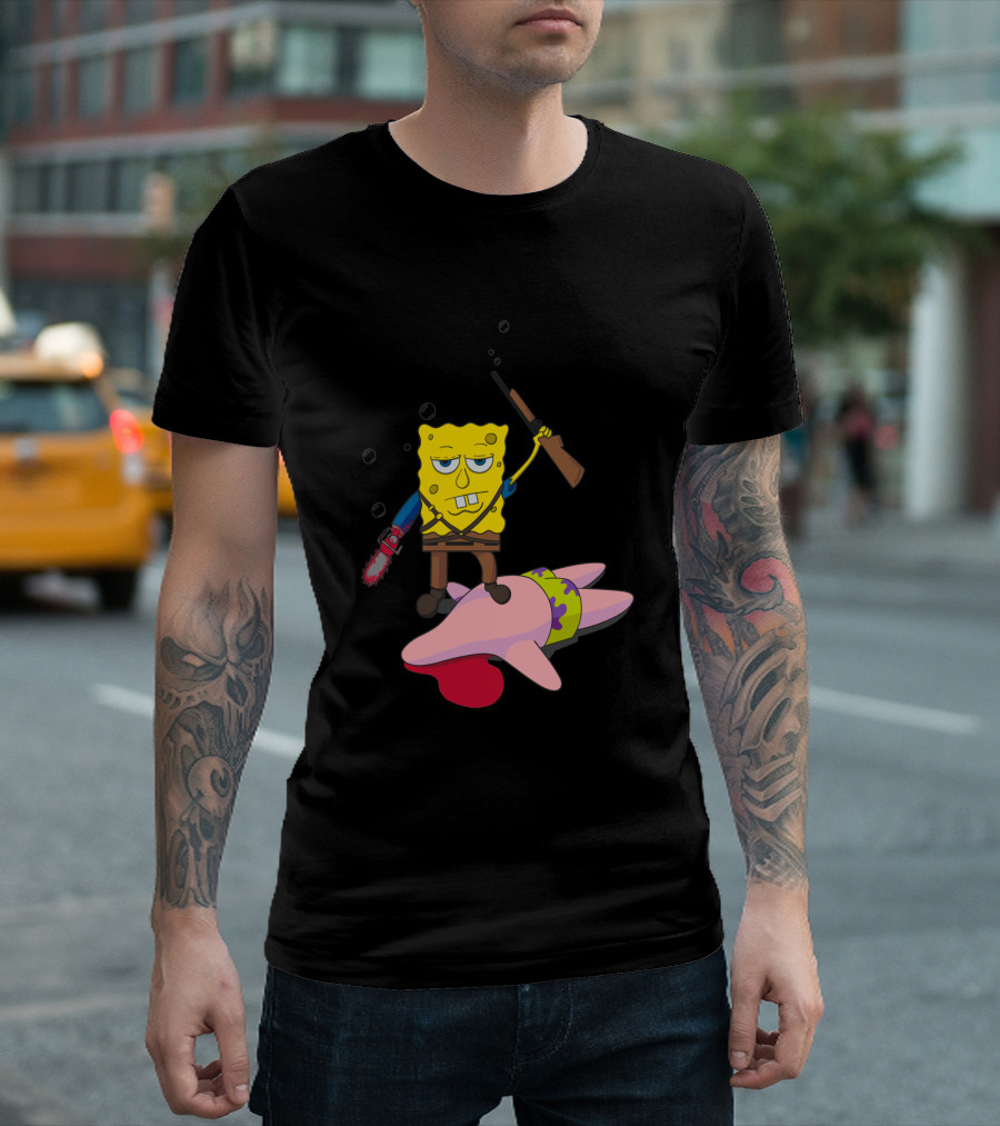 Ash Bob Starfish Hunter Chainsaw Showdown 5409 T-Shirt