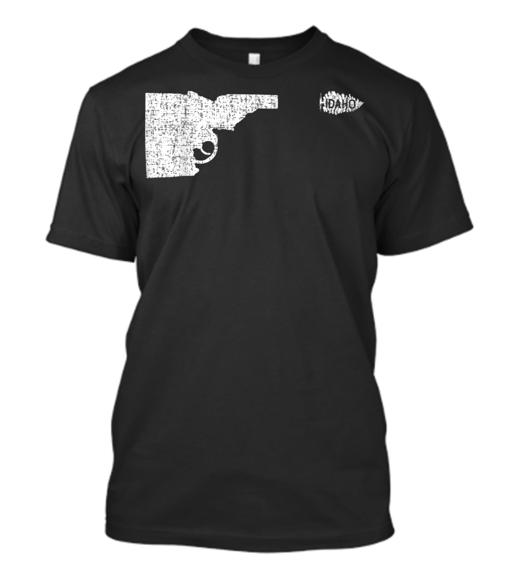 Idaho Pine Tree Gun Nature Lover Shooting T-Shirt