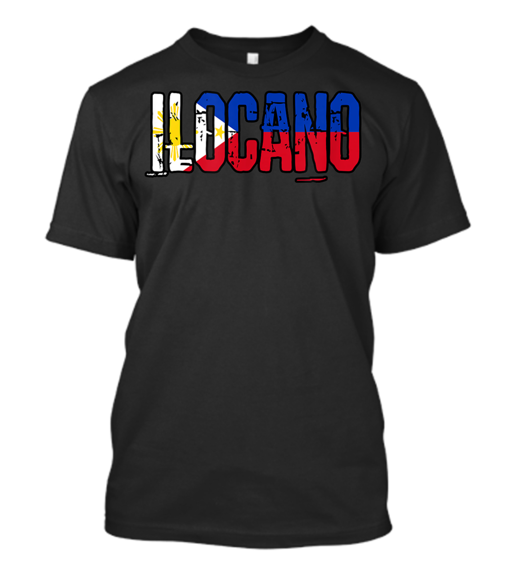 Ilocano Philippines Filipino Filipina Pinoy Flag Colors T-Shirt
