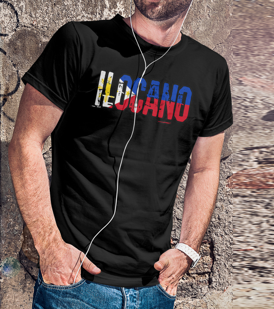 Ilocano Philippines Filipino Filipina Pinoy Flag Colors T-Shirt