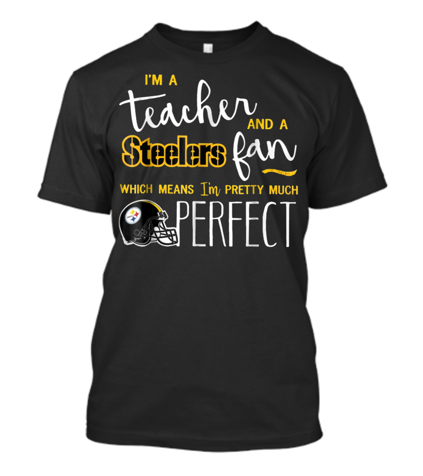 I'm A Teacher And A Steelers Fan Which Means I'm Pretty Much Perfect T-Shirt