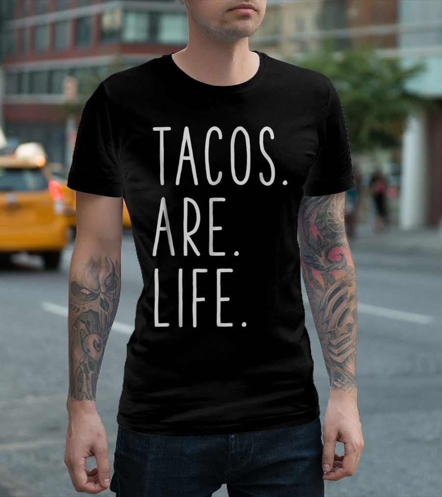 Tacos Are Life Cinco De Mayo Kids Taco T-Shirt
