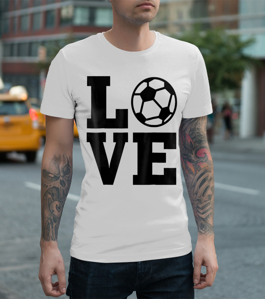 LOVE Soccer Coach Player 76 T-Shirt