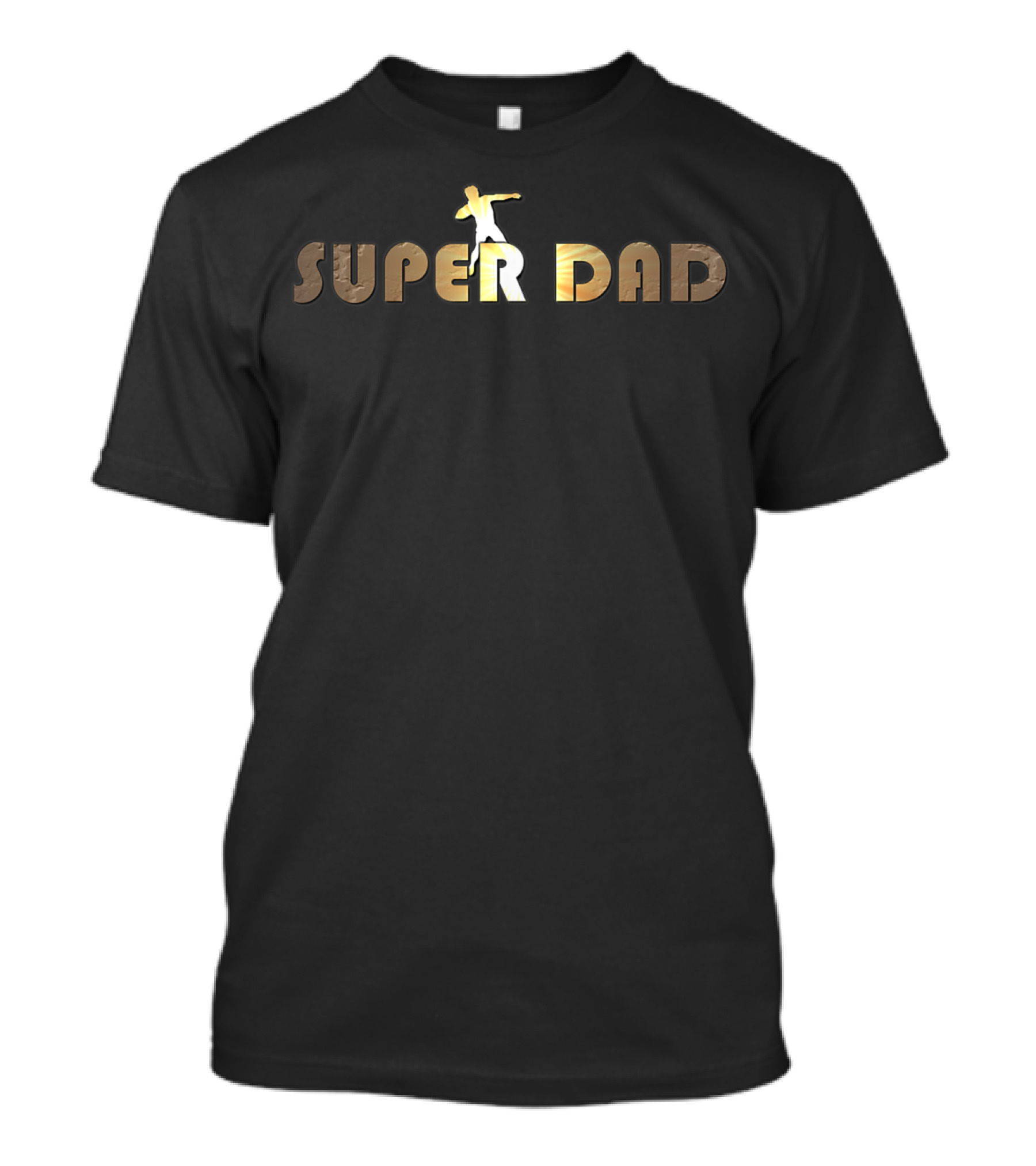 Super Dad Mens Best Dad Hero T-Shirt