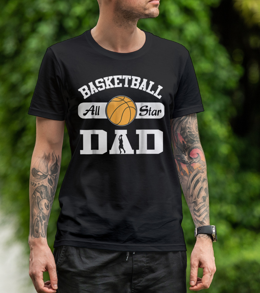 Basketball Dad All Star Dad T-Shirt