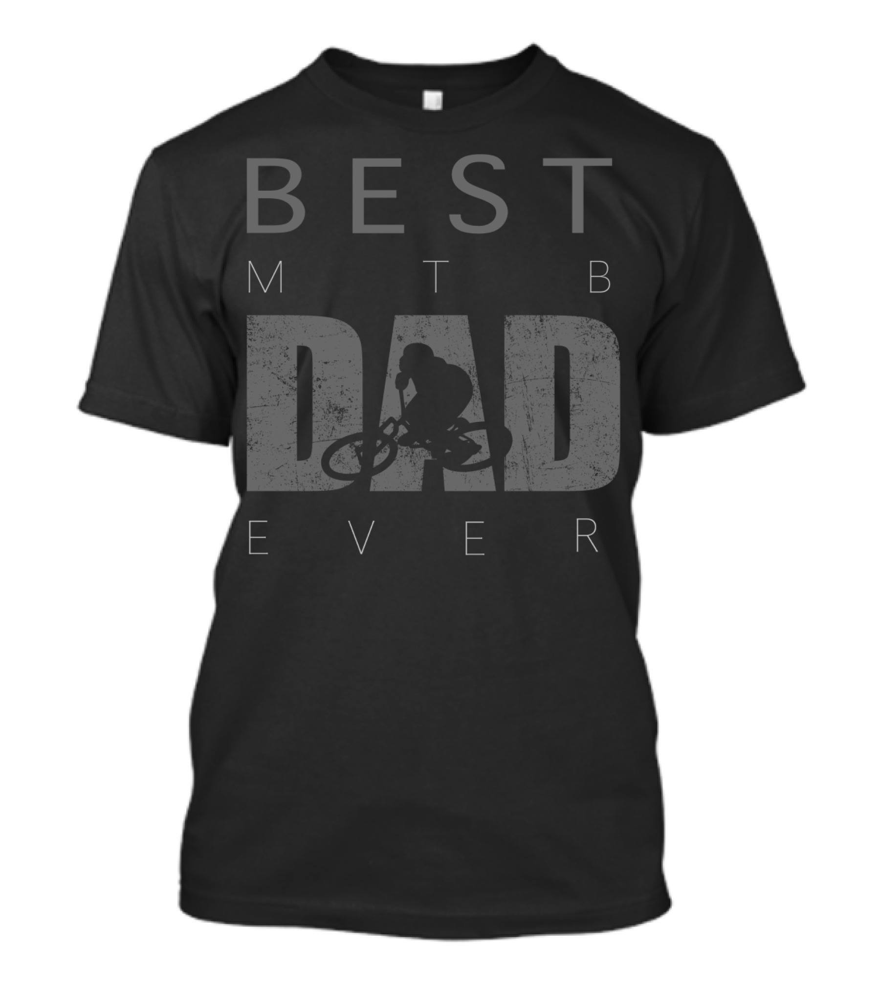 Best MTB Dad Ever Mountain Bike Rider T-Shirt