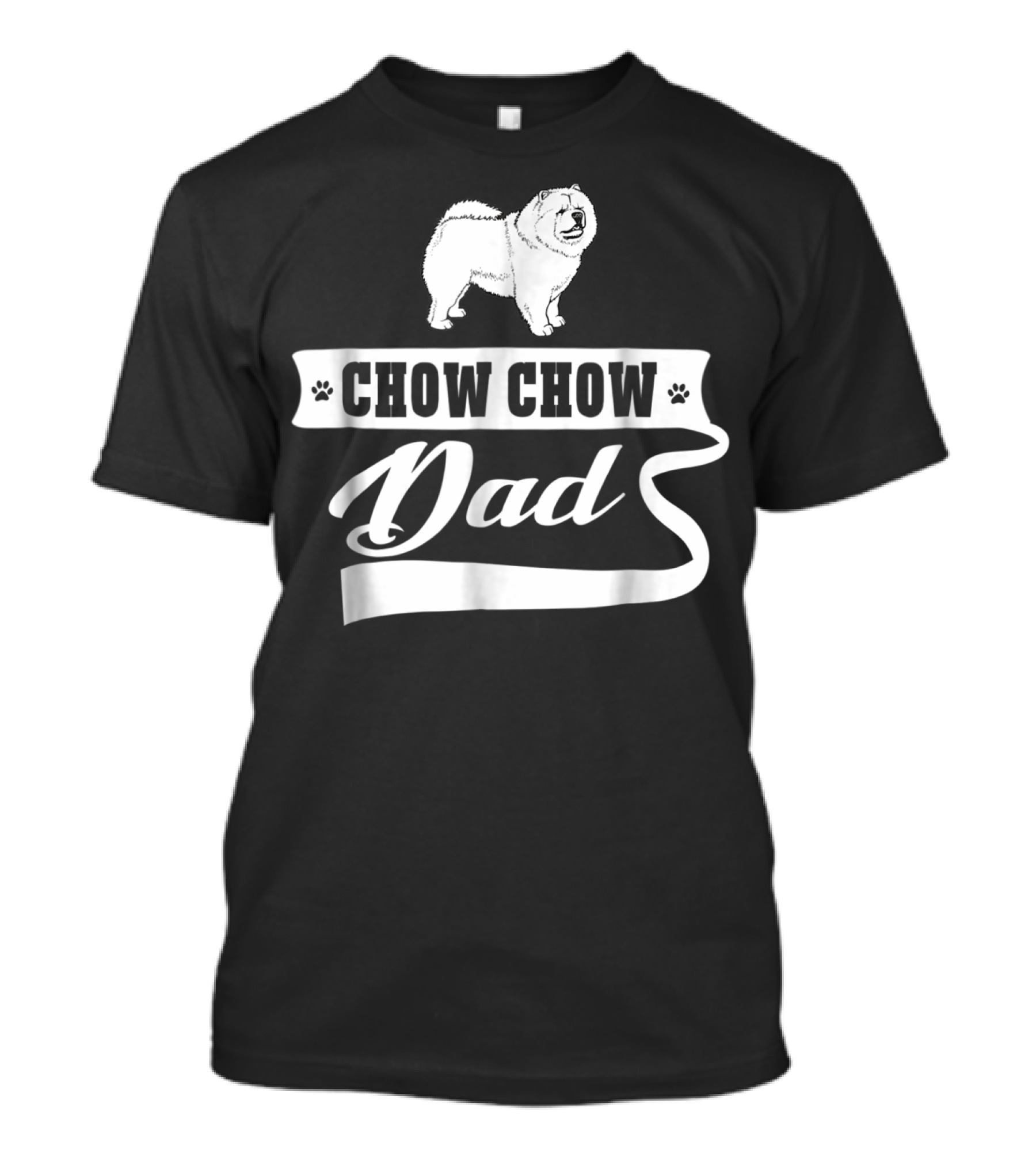 Chow Chow Dad Dog Mens Animal T-Shirt