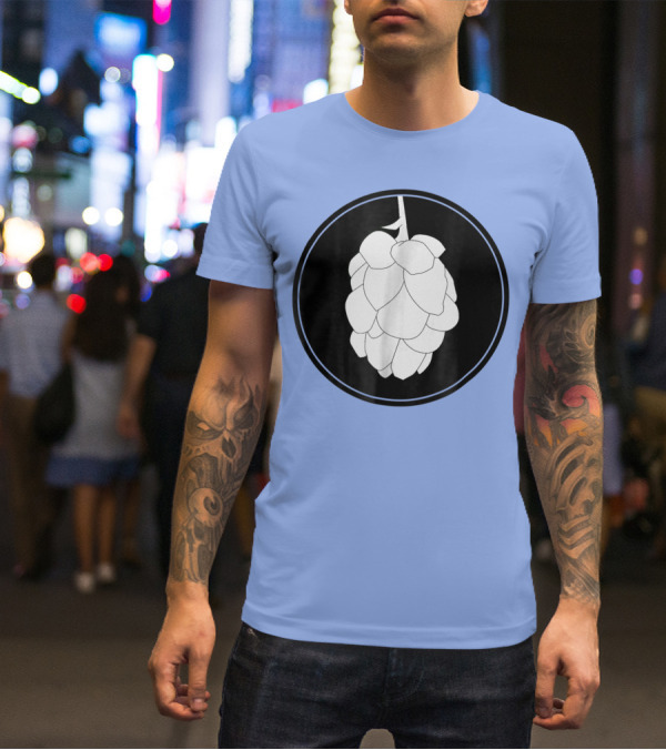 BIRTHDAY Craft Beer Hops Leaf Brewing Dad27 Hops Cone T-Shirt