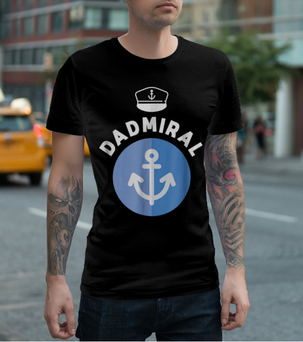 Dadmire Ship Sailor Anchor Papa75 T-Shirt