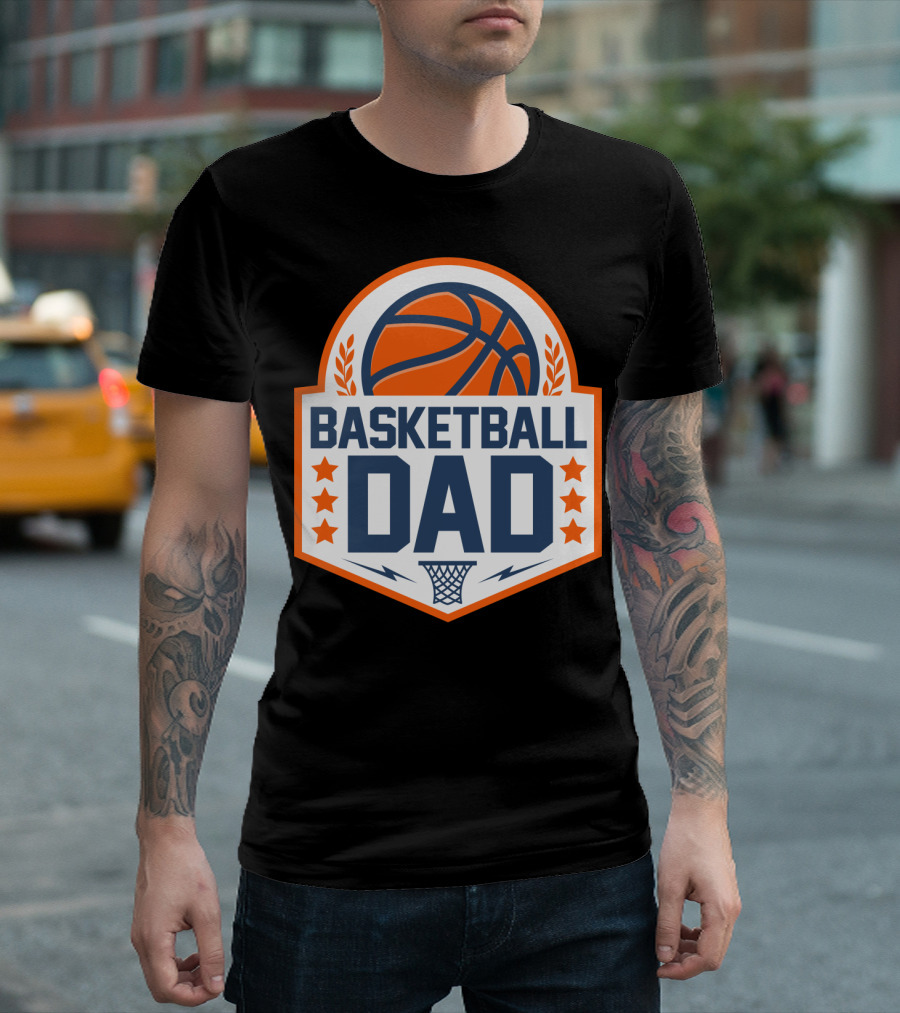 Basketball Dad Birthday Gift Sports T-Shirt