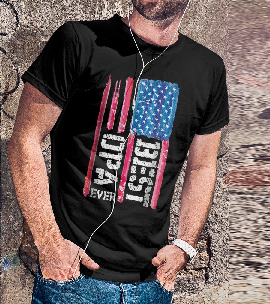 Best Opa Ever Patriotic Distressed American Flag T-Shirt