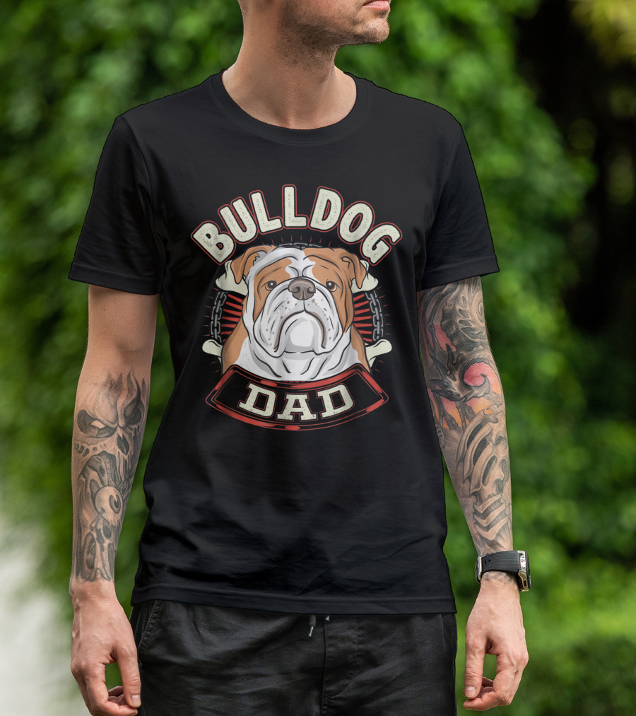 BULLDOG DAD T-Shirt