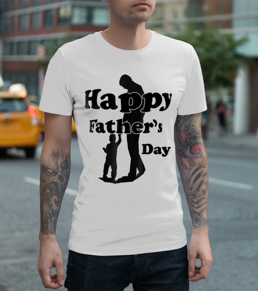 Father's Day Happy Funny Dad Is My Best Person43 T-Shirt