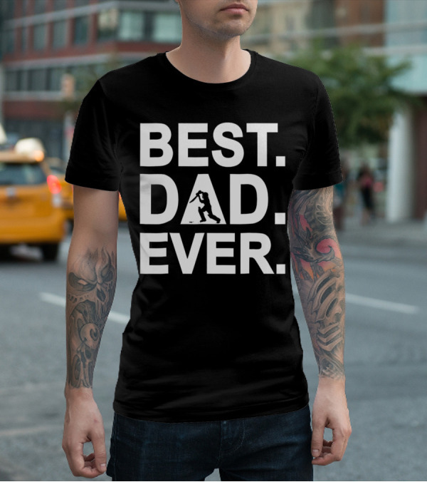Best Cricket Dad Ever Day96 Best Dad Ever T-Shirt