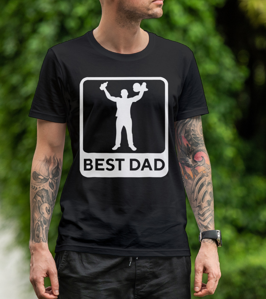 BEST DAD Funny New Cool Dad T-Shirt