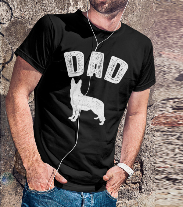 DAD GERMAN SHEPARD Matching Family T-Shirt