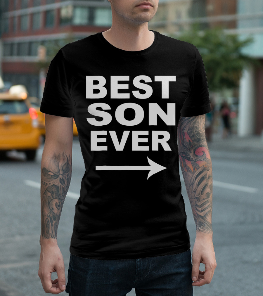 Best Son Ever And Daughter Son Arrow T-Shirt
