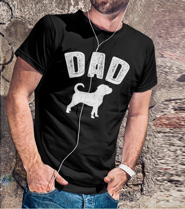 DAD CHUG Dog Matching CHUG Family T-Shirt