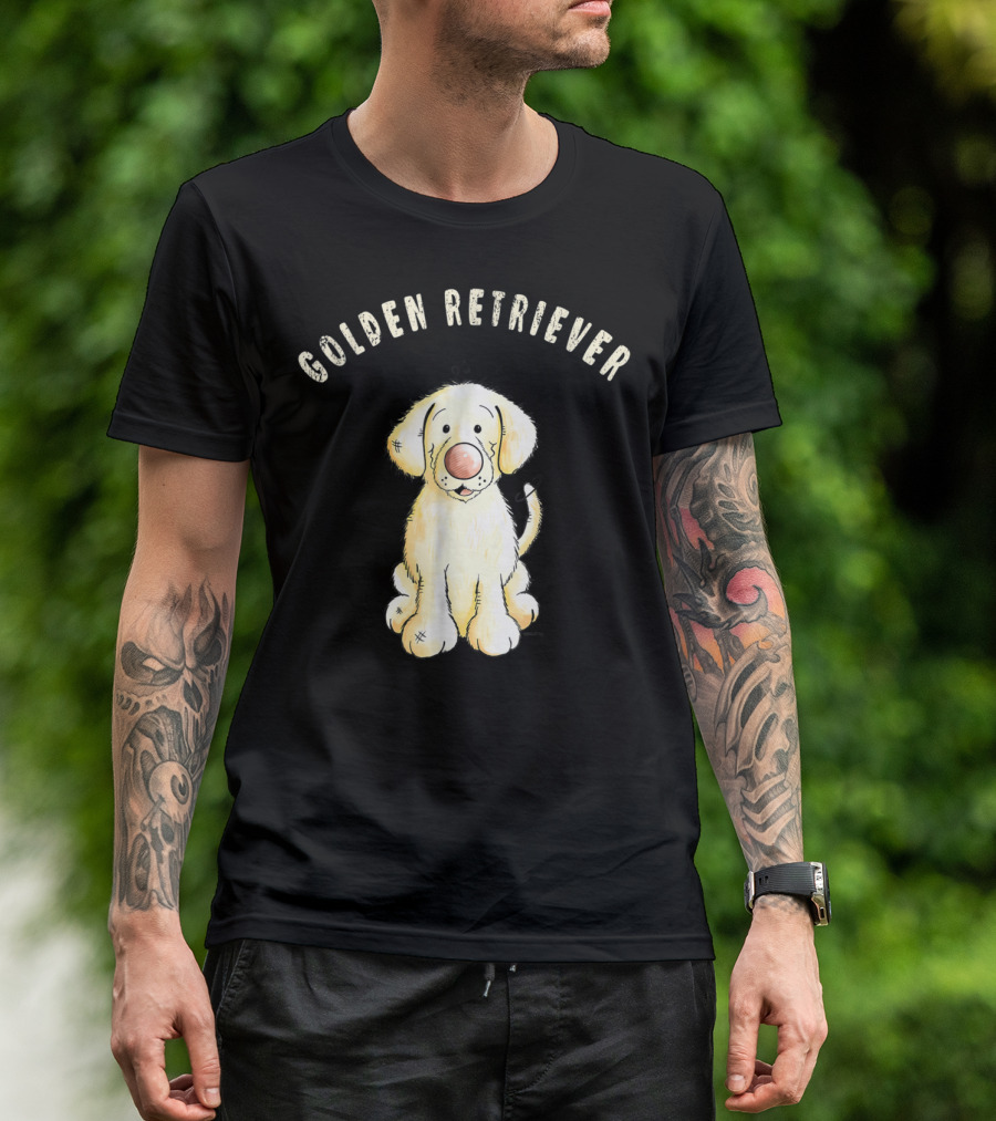 Golden Retriever Puppy For Dog Mom Or Dad T-Shirt