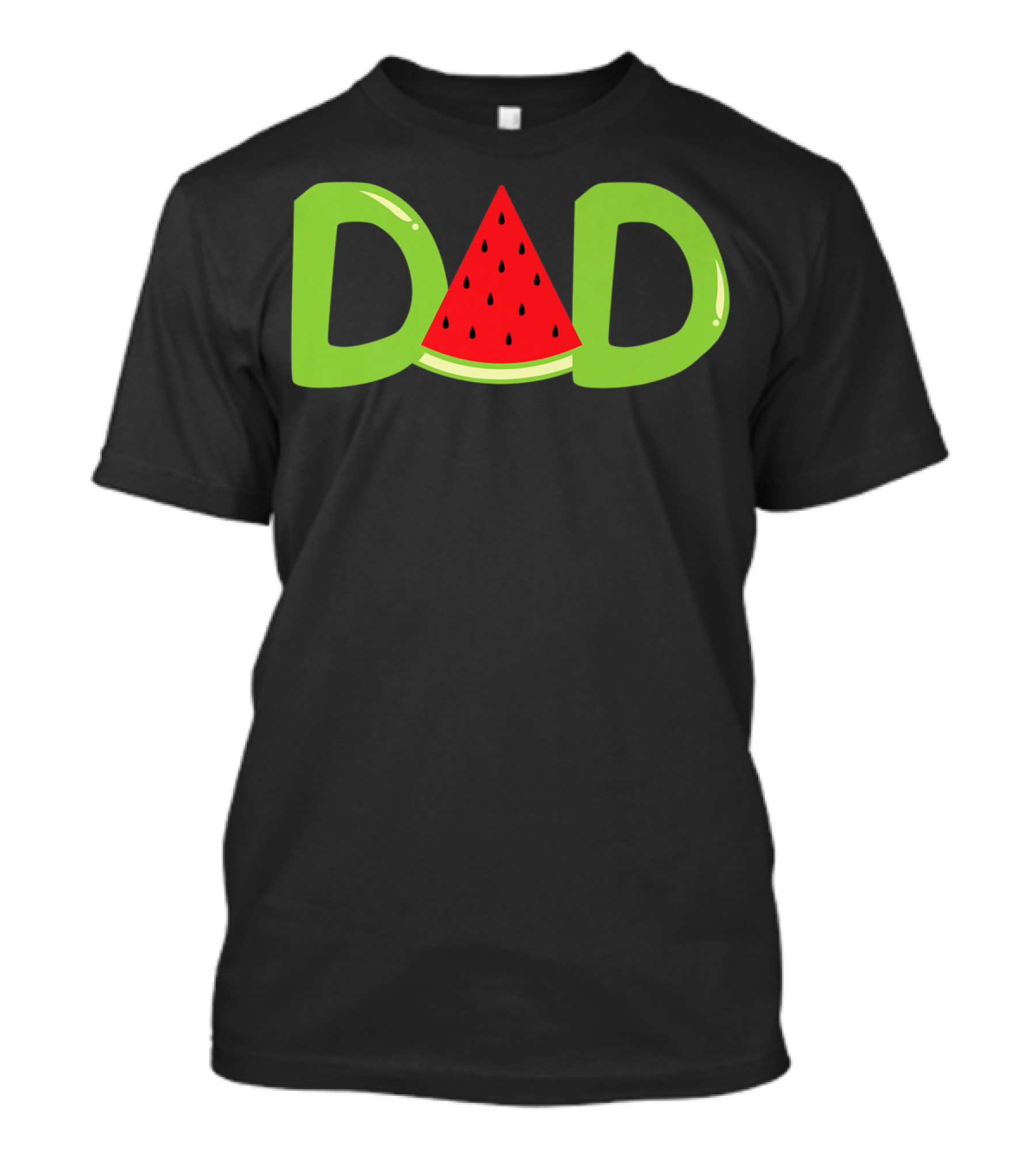 DAD Funny Summer Watermelon Lover T-Shirt