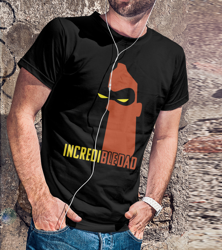 Disney Pixar Incredibles 2 IncrediBle Dad Hero Mask T-Shirt