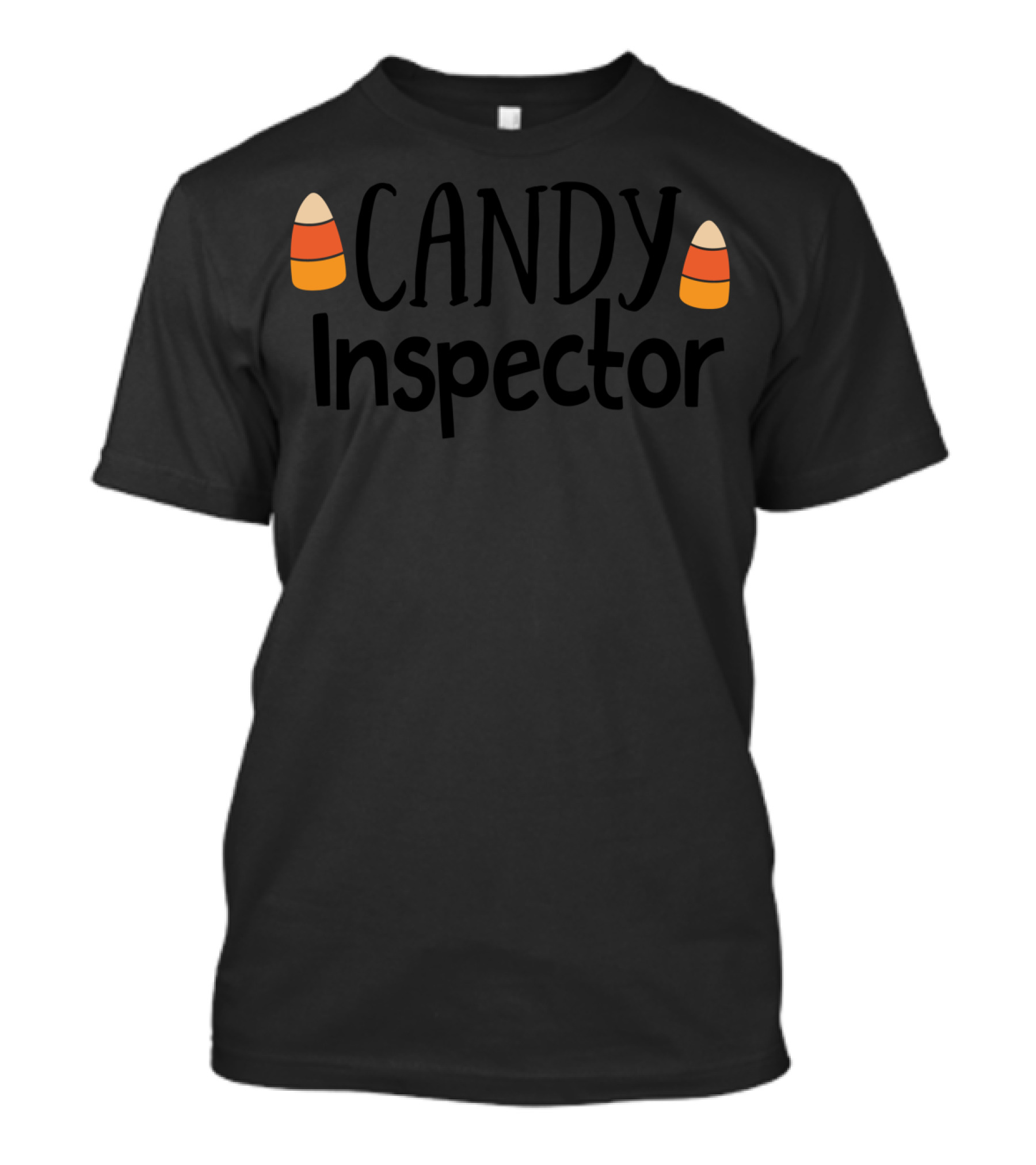 Candy Inspector Halloween Candy Corn T-Shirt