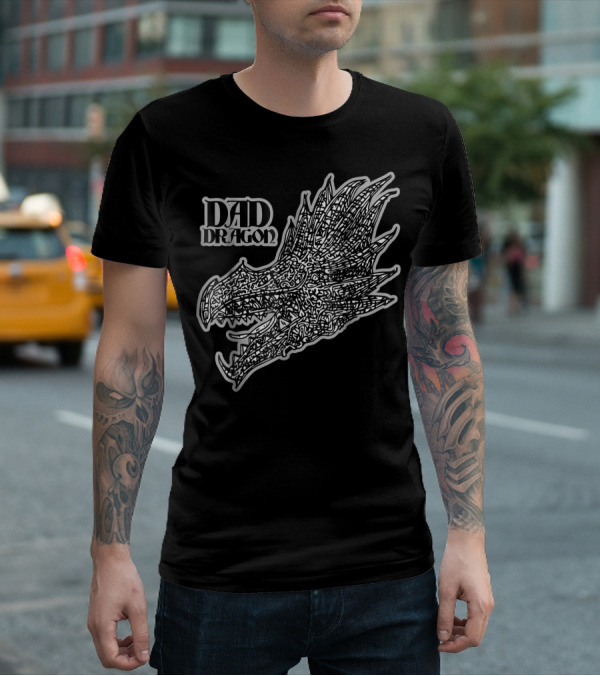 Dad Dragon Birthday Dragons82 T-Shirt