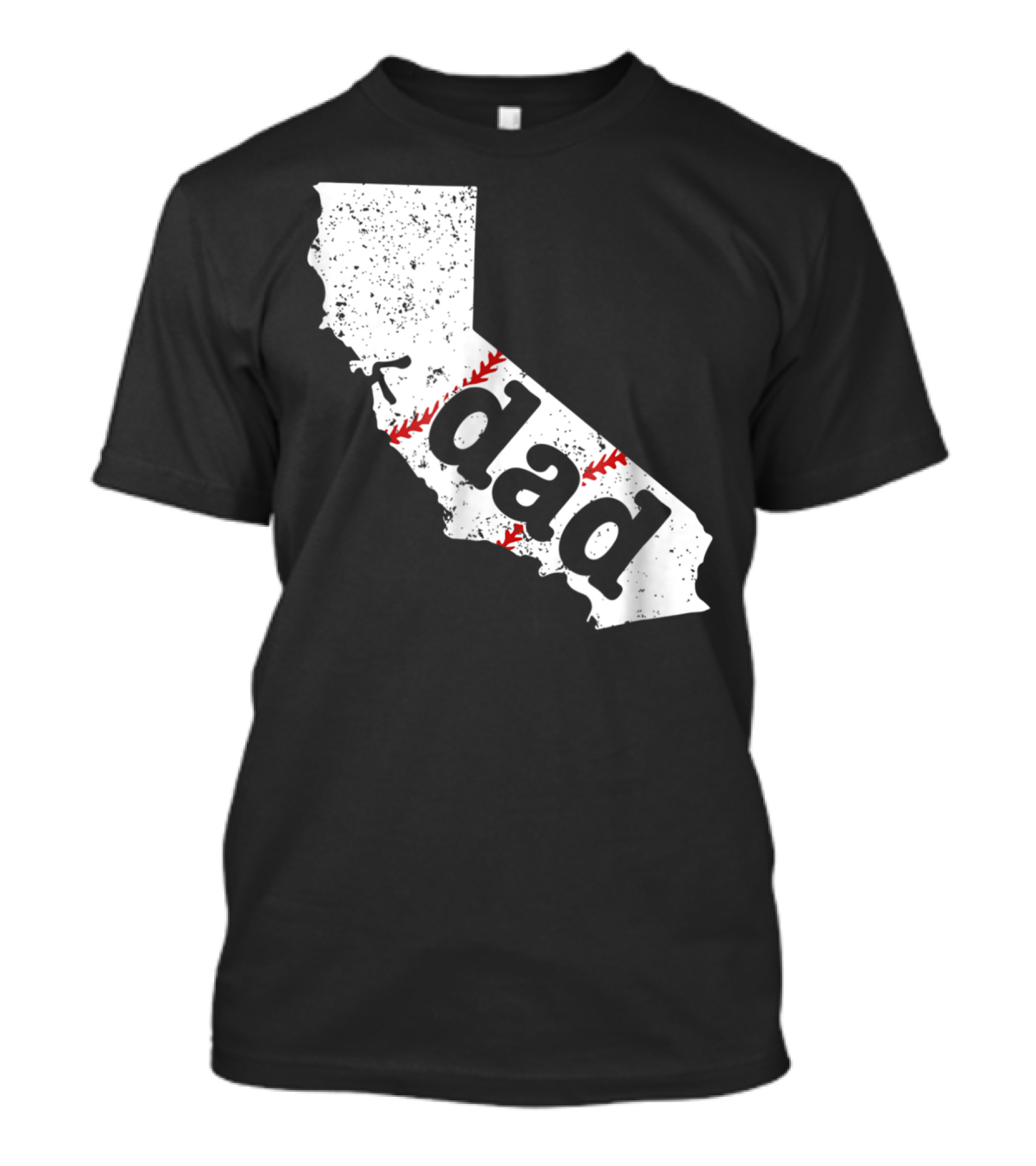 California Dad Baseball Softball Best T-Shirt
